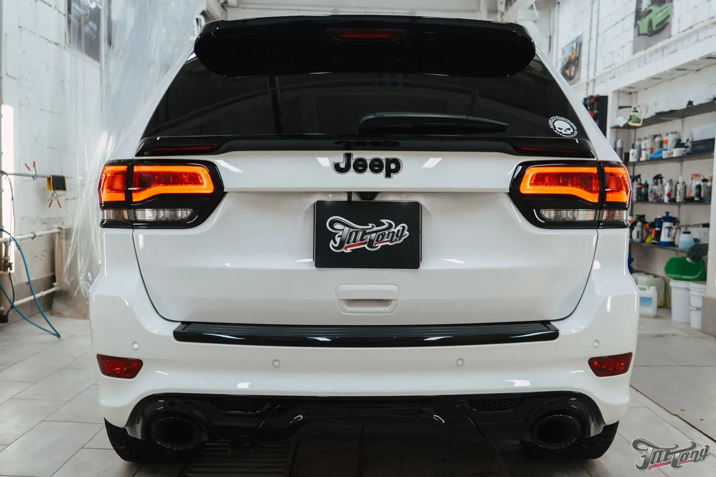 Полировка кузова Jeep Grand Cherokee SRT